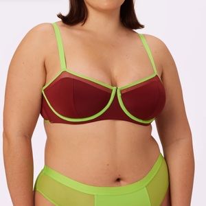 Parade Dream Balconette Bra in mint choco chip